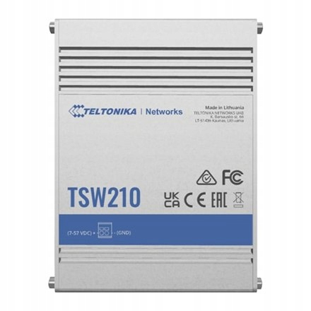 Prepínač Teltonika TSW210 8x Gigabit Ethernet
